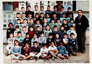 ECOLE MARAVAL GARCONS 1956 CP M.BENICHOU